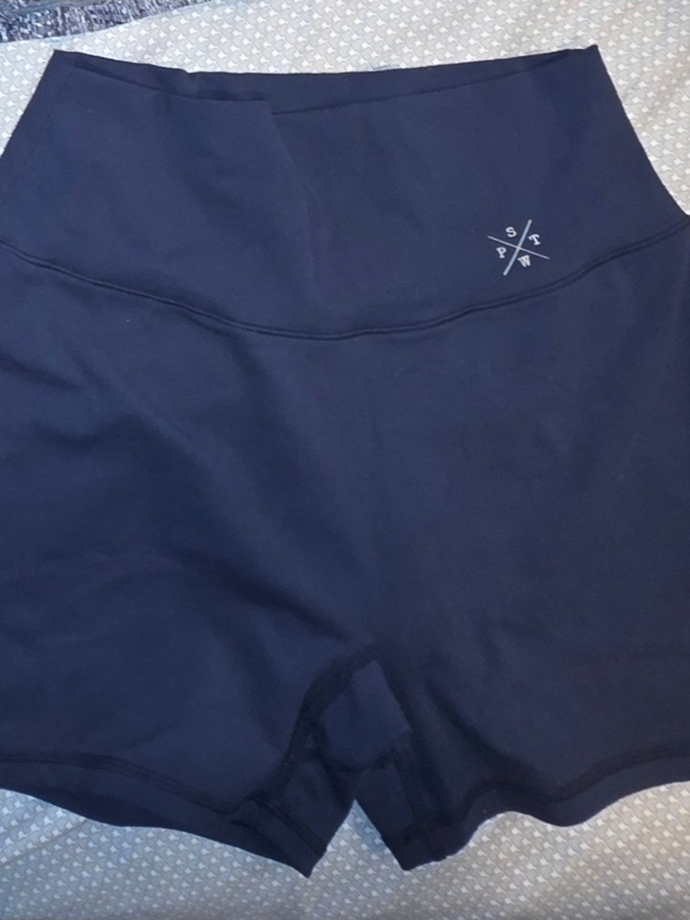 P'tula Navy Blue Shorts